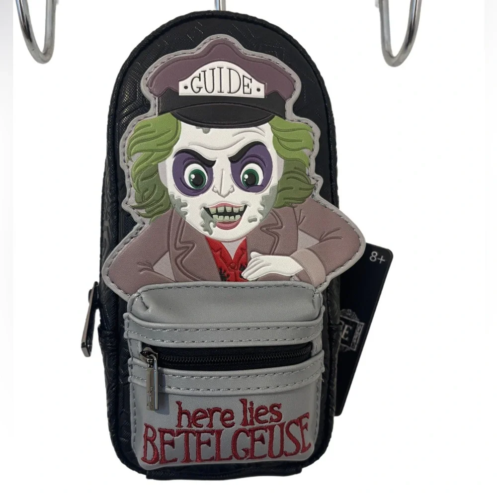 Rare NWT Loungefly Beetlejuice Here Lies Betelgeuse Tour‎ Guide Pencil Case
